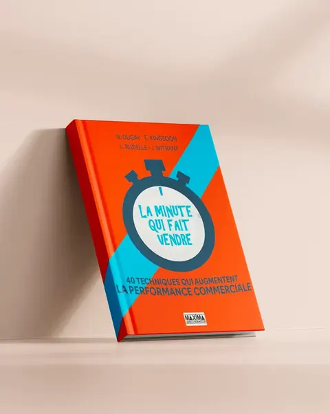 Couverture du livre La minute qui fait vendre